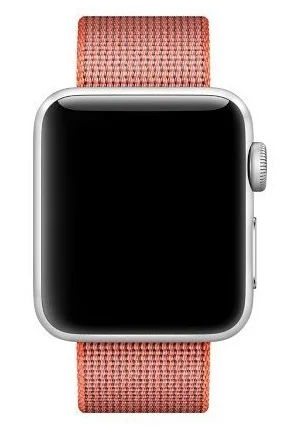 Ремешок для Apple watch 42mm Woven Nylon красный|Ремешки часов| |