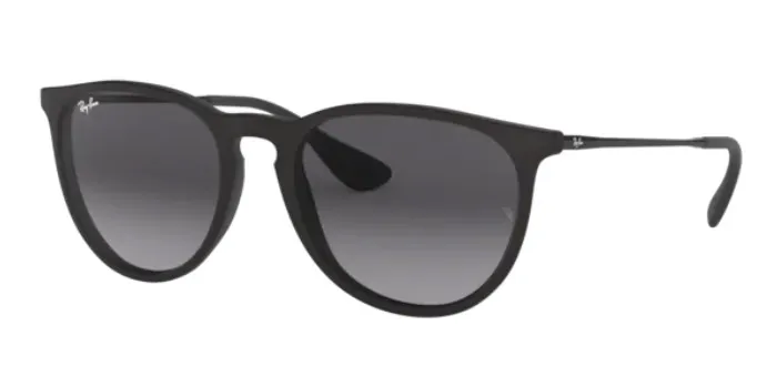 

Rayban ERİKA 4171 622/8G 55 Round Sunglasses Black Frame Light Grey Gradient Lenses High Quality Vision Sunglasses 2021