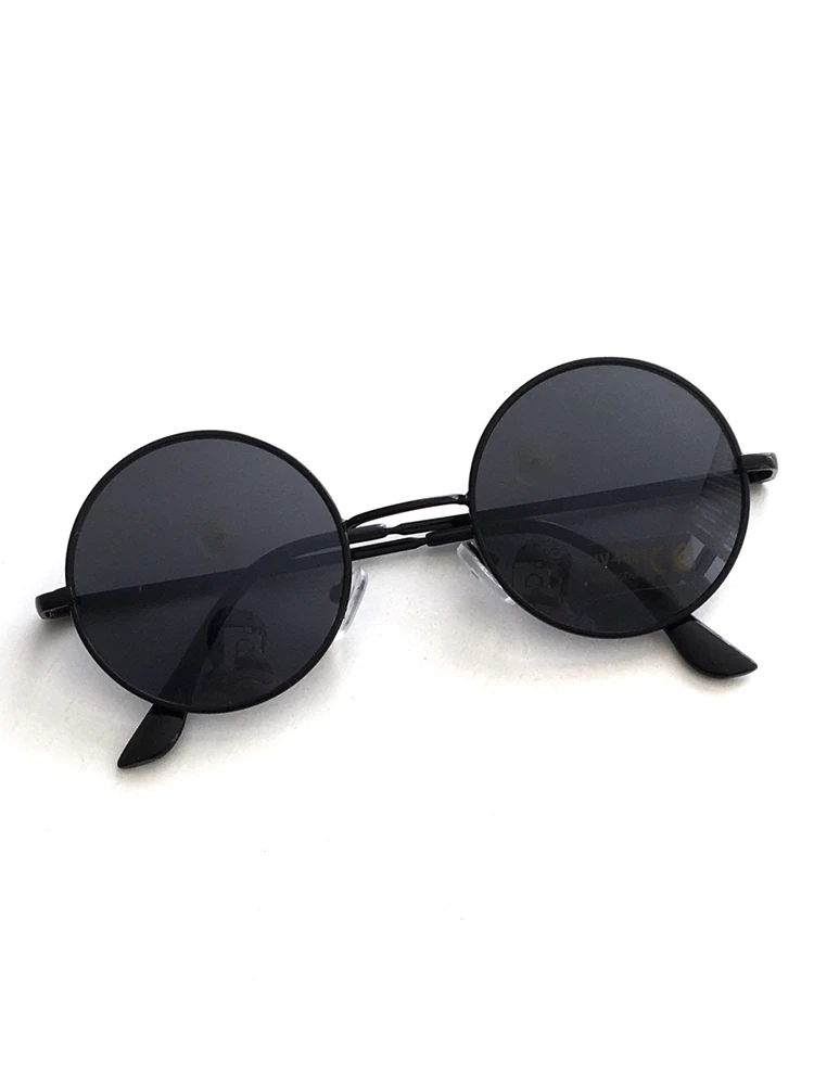 

Men's Ultraviolet Round Sunglasses UV400 CE Certificate Black Fashion Sport Casual New Season Glasses