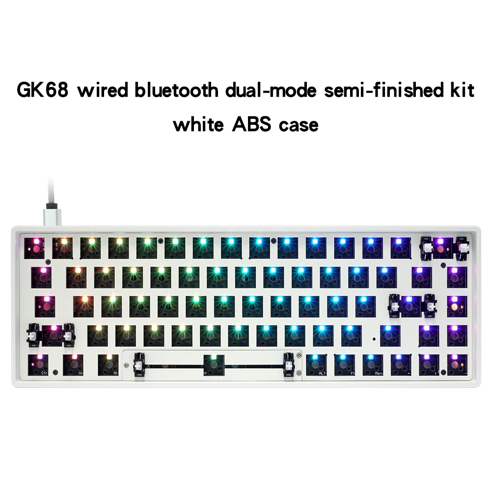 Комплект механической клавиатуры SKYLOONG GK68 GK68XS 68% с клавиатурой на заказ RGB горячая