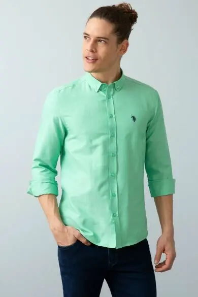 U.S. POLO ASSN. Men's Woven Gomlek