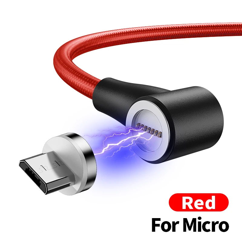 Udyr 1 м 2 м Магнитный СВЕТОДИОДНЫЙ модуль панели управления usb type C Магнитный кабель для быстрой зарядки для iPhone XS Max samsung магнитные кабели для мобильных телефонов - Цвет: For micro cable