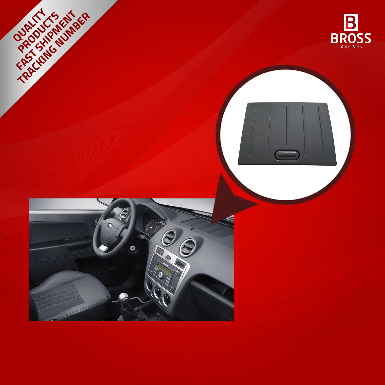 BDP868 Dashbord крышка бардачка 2N11N20164AE, 1337689 для Fusion Europe