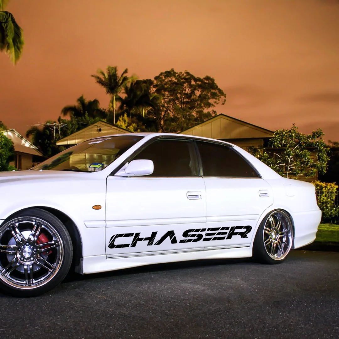 Наклейка на авто для TOYOTA CHASER виниловая наклейка борта стикер борт | Автомобили и