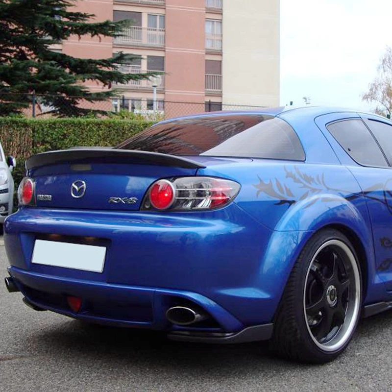 Для углеродного волокна 04 10 RX8 RX 8 JDM заднее крыло багажник спойлер|trunk spoiler|rear wingrear