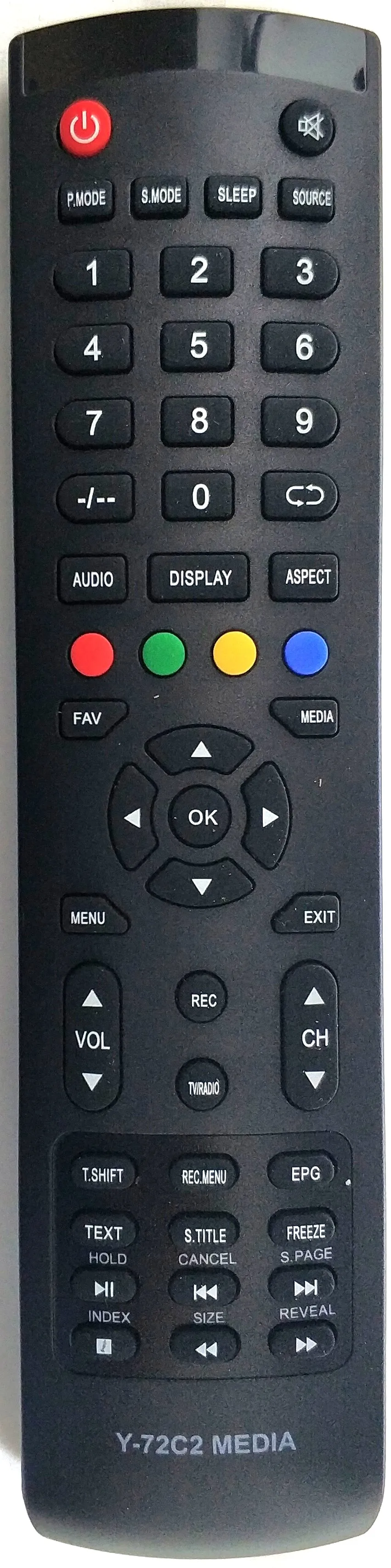 Пульт ДУ для Akai Y 72C2 MEDIA / Y72C2 MEDIA|Пульты ДУ| |
