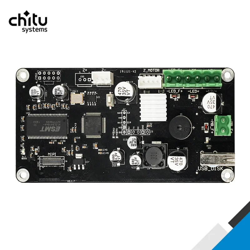 Elegoo Mas/Mars pro/Mars 2 pro/Mars 2 Original Motherboard With Chitusystems 32Bit Mainboard