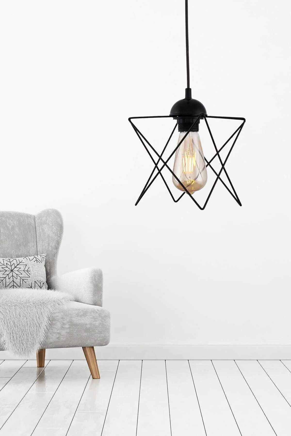 

Black Single Pendant Lamp Chandelier
