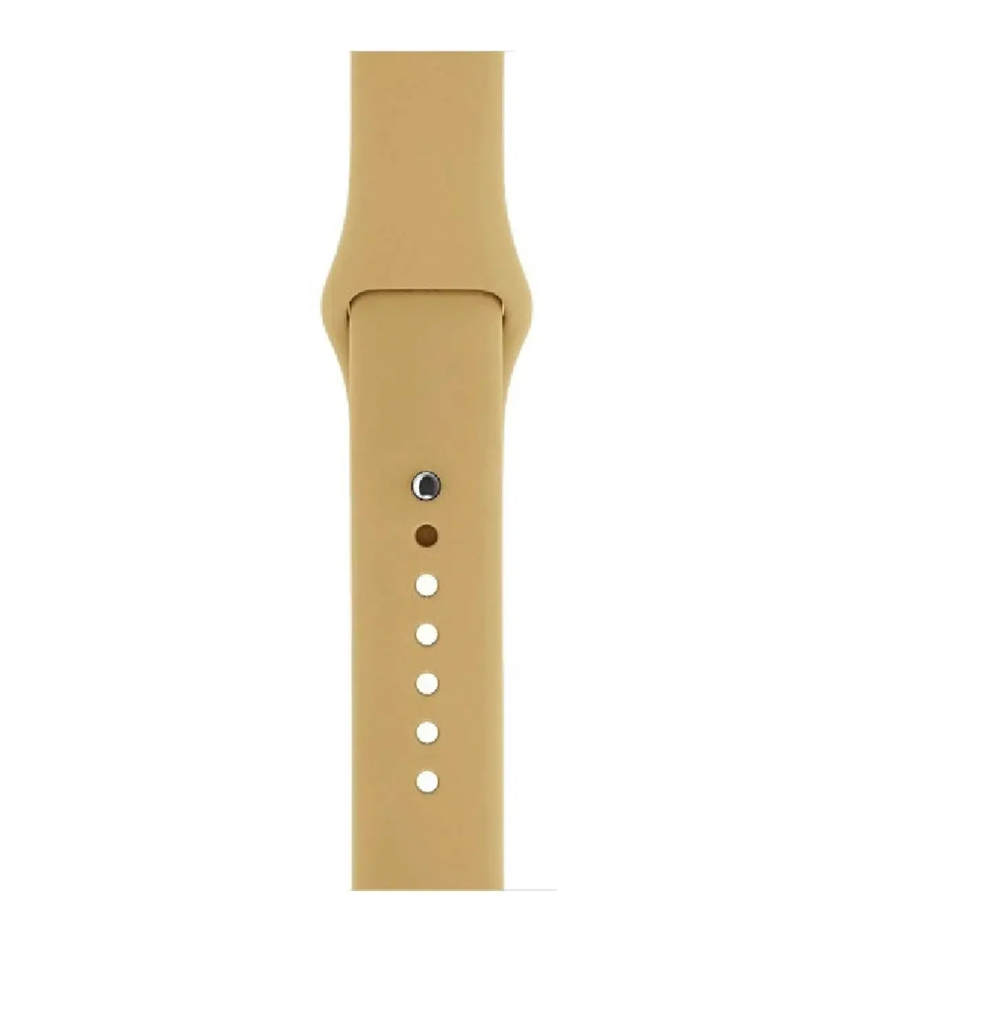 Белый Apple Watch Silikon Kordon Kayış 42 мм 1 | 2 | 3 | 4 - Цвет: Белый