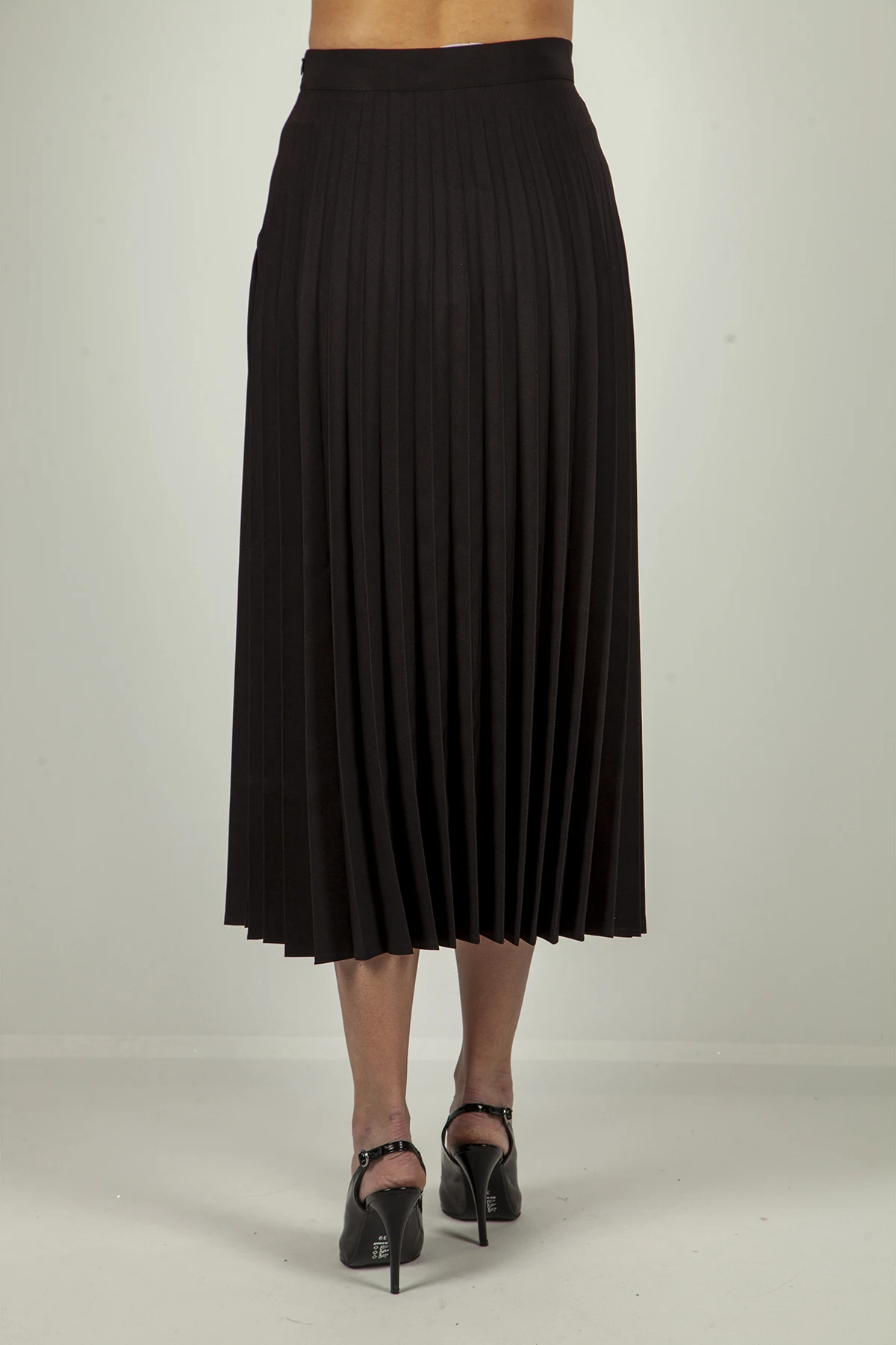 

Women's side zipper piliseli fabric skirt 6506017