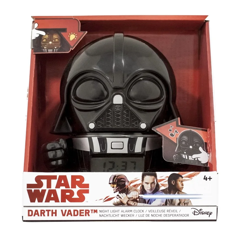 Будильник BulbBotz Star Wars минифигура Darth Vader (Дарт Вейдер). | Дом и сад