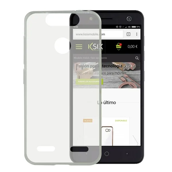 Чехол для мобильного телефона Zte Blade V8 Mini Flex TPU прозрачный| |