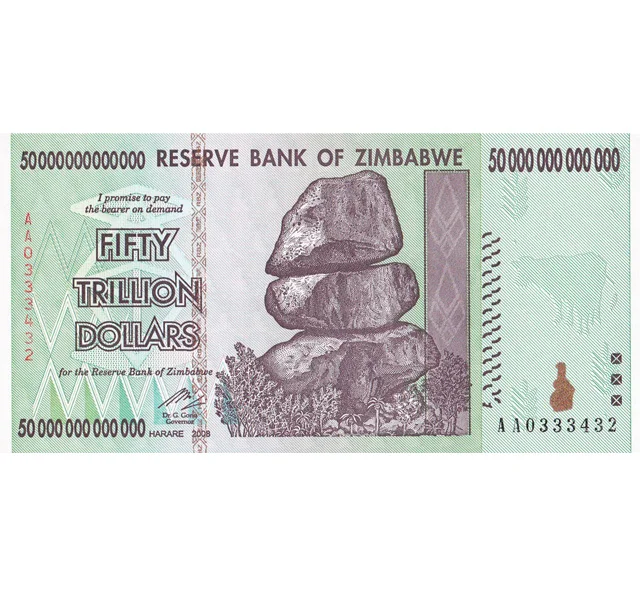 50 триллионов долларов 2008 Зимбабве копия арт. 19-16805 | Дом и сад