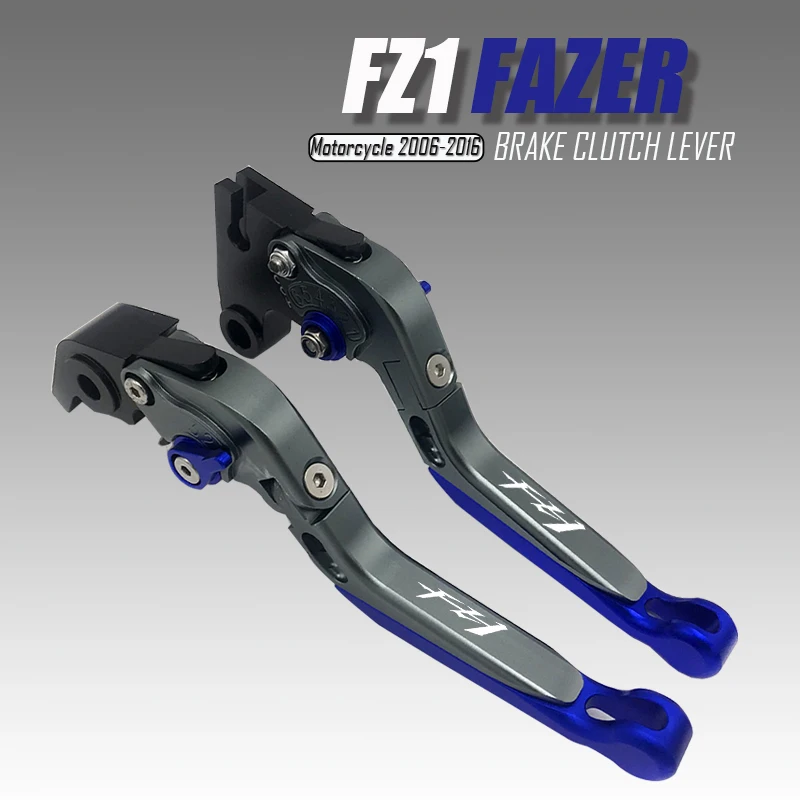 Регулируемые складные выдвижные рычаги тормозной муфты с ЧПУ для Yamaha FZ1 Fazer 2006 2016