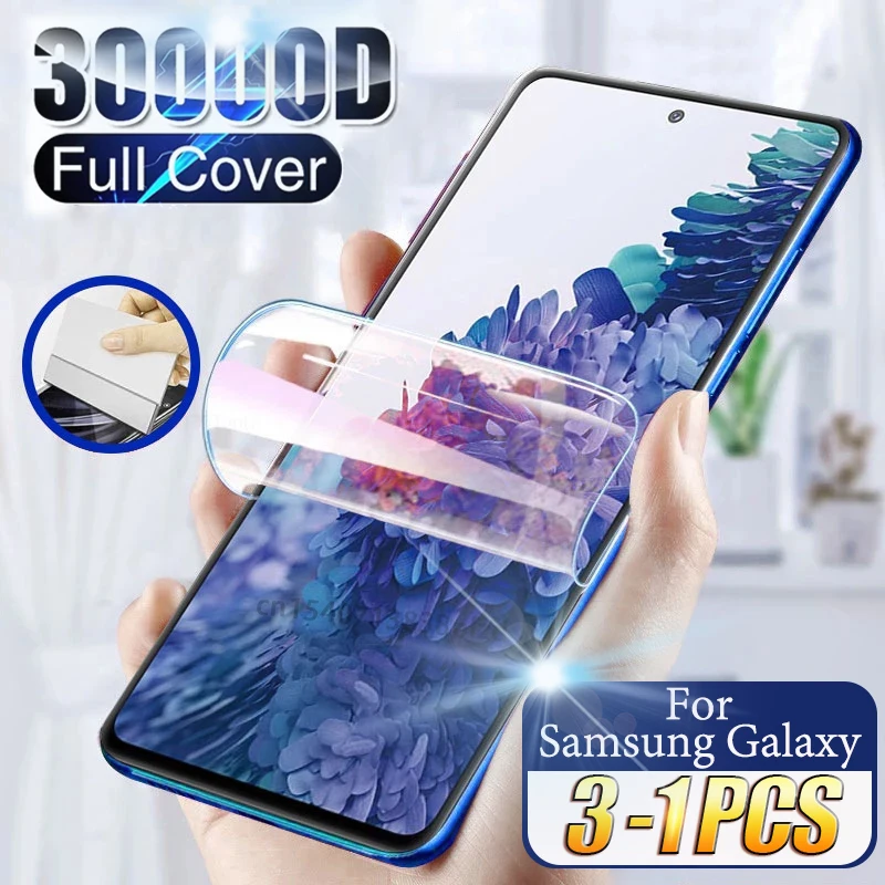 Защита экрана для Samsung Galaxy S21 S20 Plus Ultra FE защитная пленка S10 A52 A72 A51 A71 A12 A21S A22 A32 A42 S20FE 5G