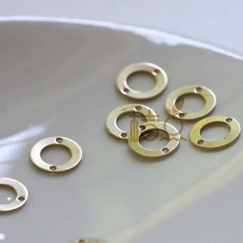 Кольца из латуни 10 мм  (20 шт)