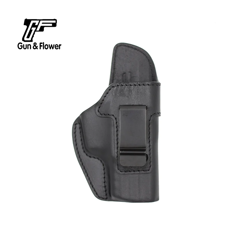 

Черная Кобура для правой руки внутри пояса из кожи Gunflowert для P2022