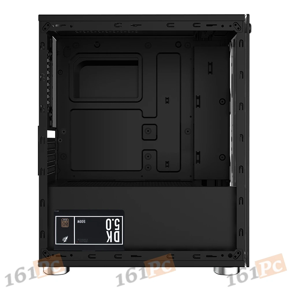 Game PC case корпус для компьютера pc gamer 1STPLAYER FIREBASE X2 mATX tempered glass side panels 4x 120mm LED fans inc. |