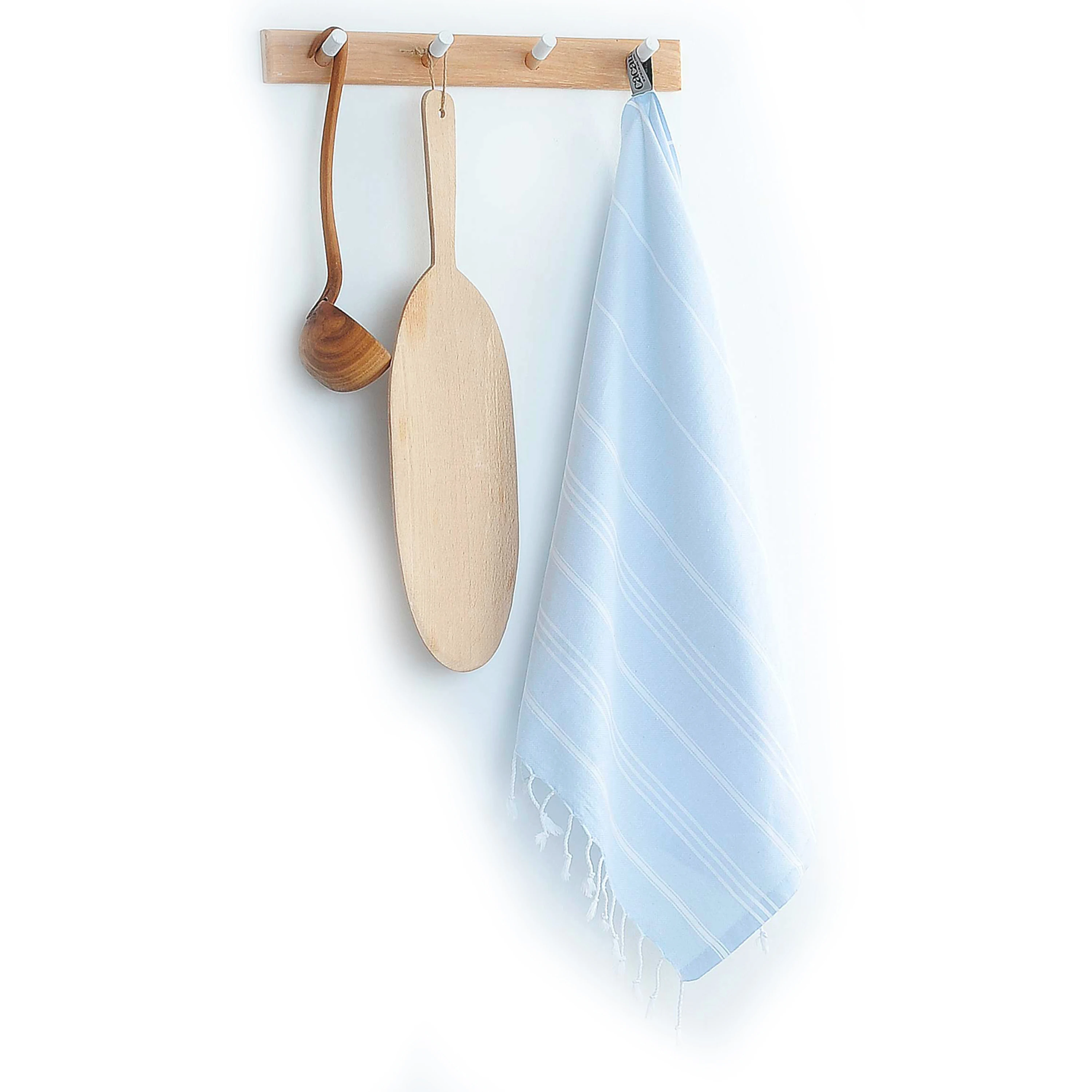 

CACALA Turkish Hand and Face Peskir Towels with Hanging Loop-Kitchen Bath Head Gym-%100 Cotton Softly 60x90Cm(23"x35") 110 Gr