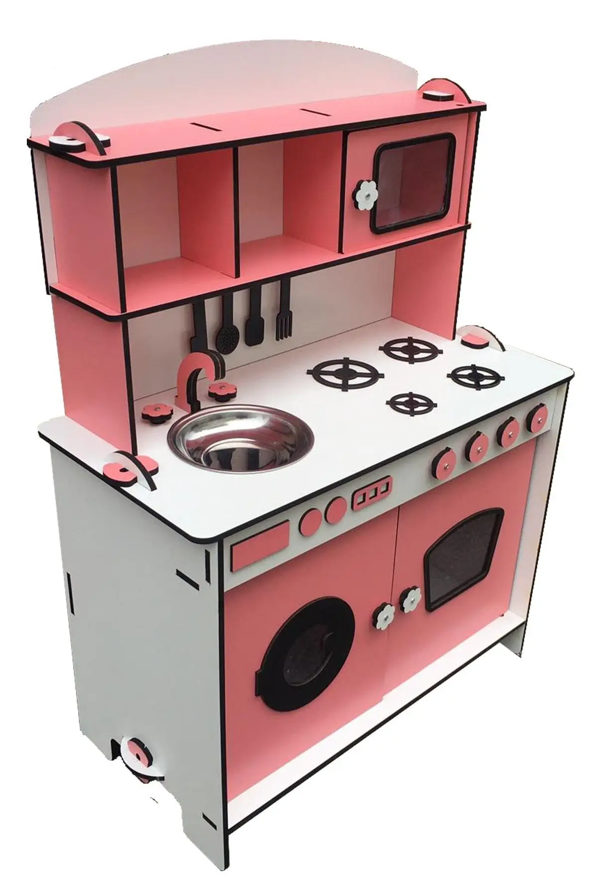 

Montessori Design Wooden Kids Play Kitchen
