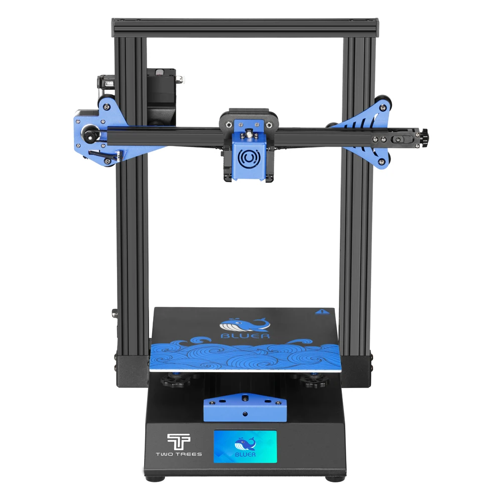 3D-принтер Twotrees FDM Bluer V2 I3 с цветным сенсорным экраном 3 5 дюйма TMC2225 | Компьютеры и