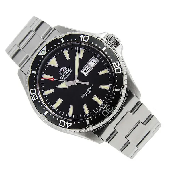 Orient Kamasu Мако III RA AA0001B автоматическая сапфировое стекло разных часы с черным