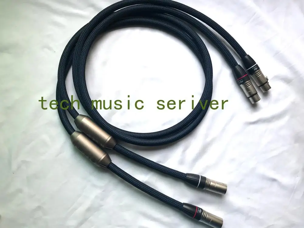 Hi End tech музыкальный сервис пара 35 лет♔Моно аудио XLR кабель с коробкой|Кабели VGA| |