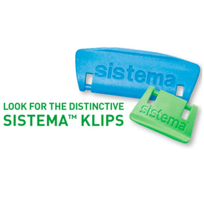 Контейнер для крекеров Sistema &quotKLIP IT&quot 400мл синий 61331|Лотки хранения| |