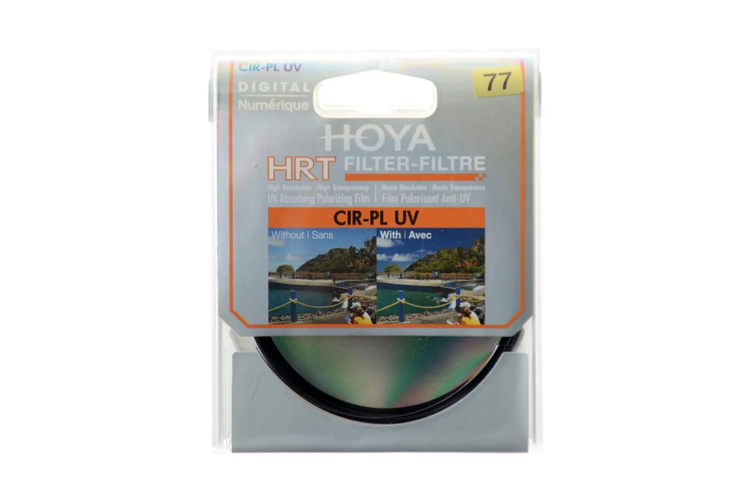 Поляризационный светофильтр HOYA PL-CIR UV HRT 77 мм. | Электроника
