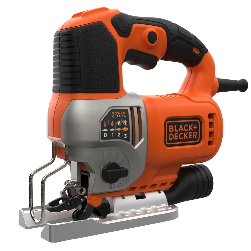 Мощный лобзик BLACK+DECKER BES610K-QS 650Вт регулировка скорости маятниковое движение