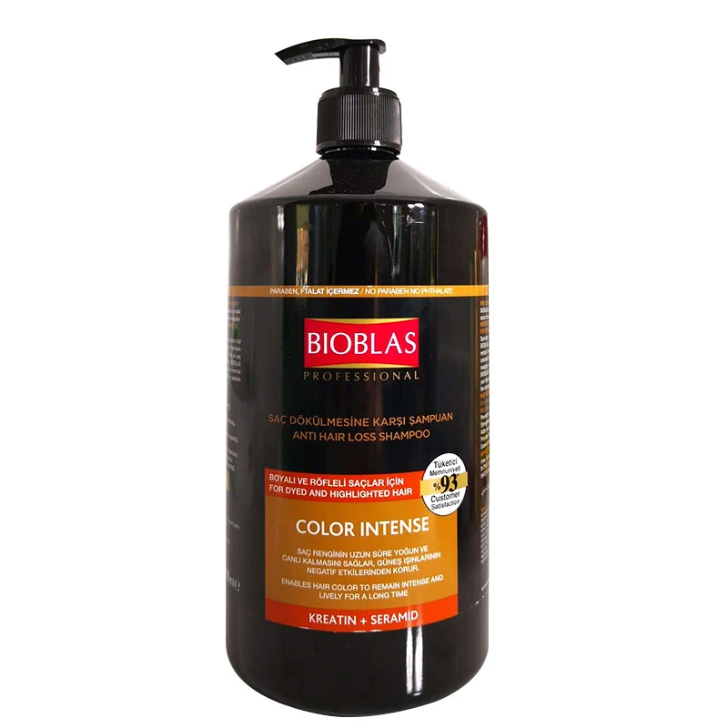 Шампунь Bioblas против выпадения волос для окрашивания ed и пузырьков 1000 мл защита