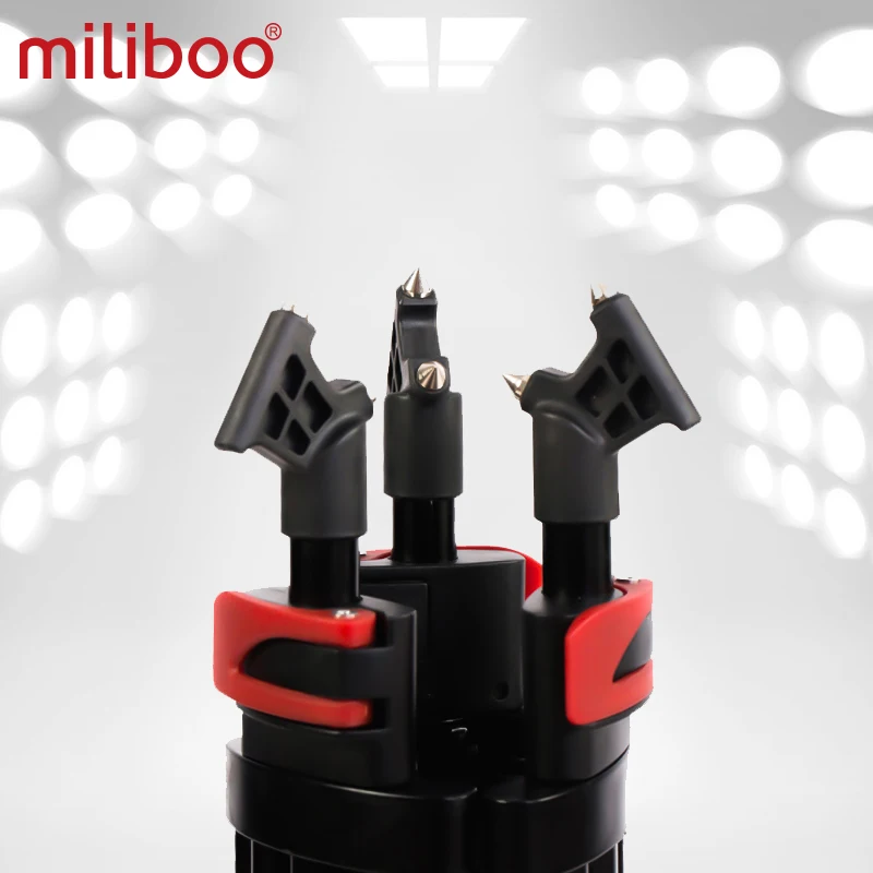 Miliboo железная башня Профессиональный портативный видео штатив DSLR с