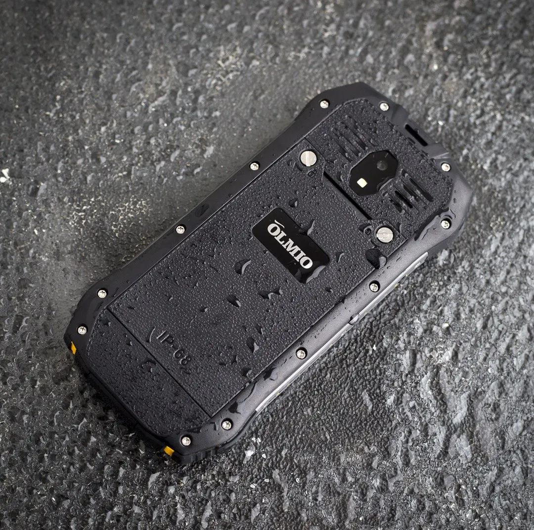 Protected rugged shockproof Push-button telephone mobile cheap cell phone olmio X05 IP68 waterproof and dust proof | Смартфоны
