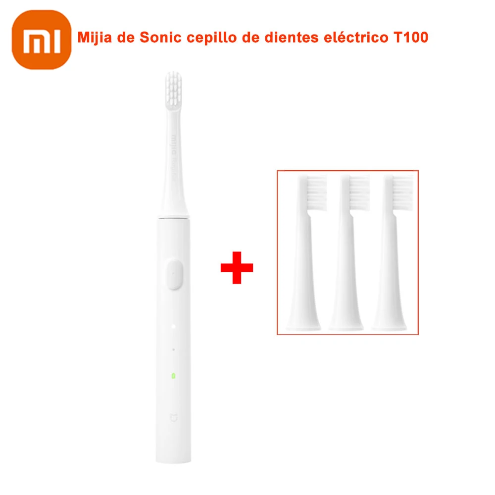 Xiaomi Mijia Sonic электрическая зубная щетка T100 USB перезаряжаемая IPX7 Водонепроницаемая