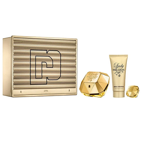Женский парфюмерный Набор Lady Million Paco Rabanne (3 шт) |