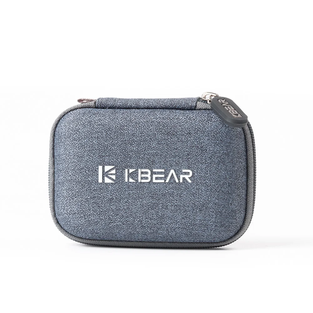 

Высококачественный тканевый чехол KBEAR, аксессуары для наушников, портативпосылка наушники-вкладыши, сумка для хранения для наушников TRI I3 Pro...