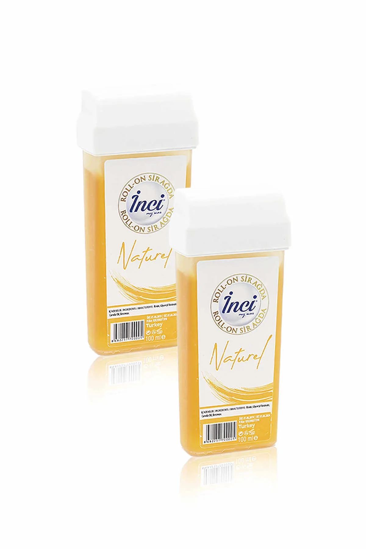 Жемчужно зеленый картридж в рулоне для депиляции 2 шт наполнение депиляция