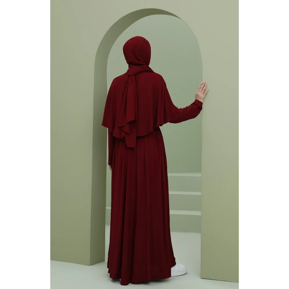 Allerli Pleated Dress Trend Fashion Fast Delivery Turkish Product muslim dress women african dresses for women abaya kaftan long