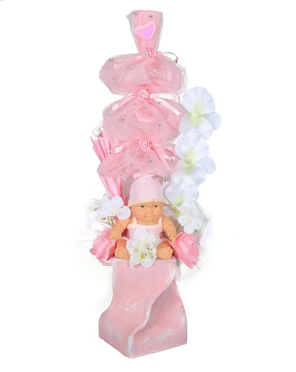 

Bahat Welcome Baby Girl Room Artificial Baby Blossom Big Size