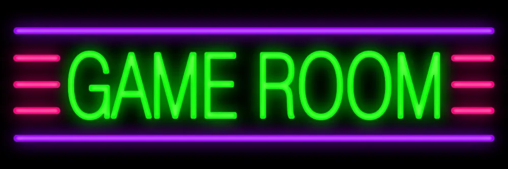 Неоновая лампа для игровой комнаты декоративный светодиодный светильник ручной