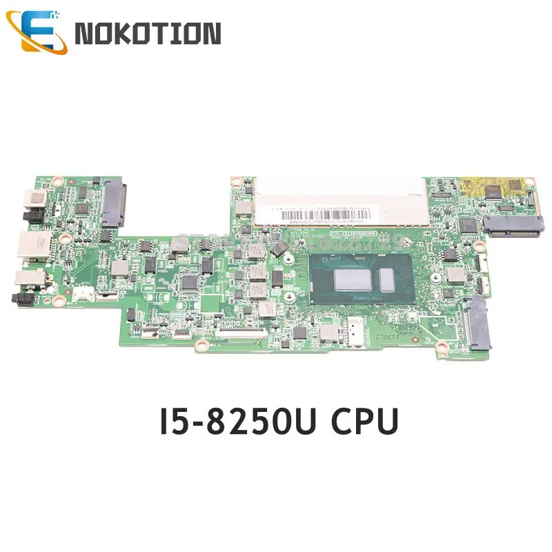 

NOKOTION 5B20P92372 431203950200 For Lenovo MB 3N81CG laptop motherboard SR3LA I5-8250U CPU full test