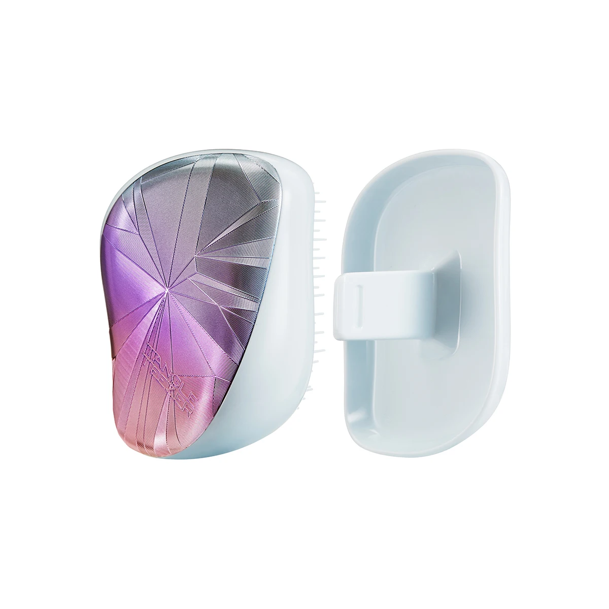 Расческа Tangle Teezer Compact Styler Smashed Holo Blue