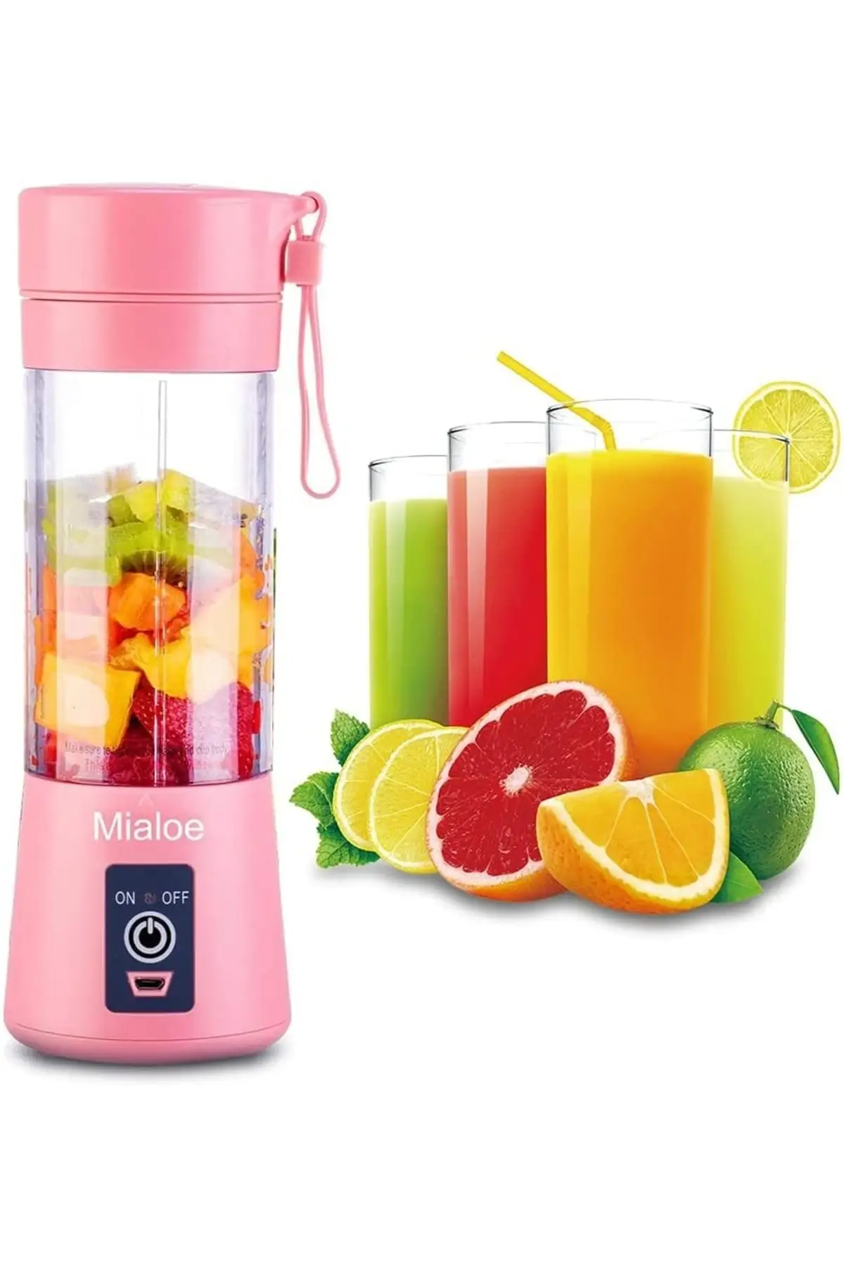 

Rechargeable Fruit and Vegetable Juicer Mixer Mixing Machine Blender Portable blender USB for Juice Fruits and Vegetables