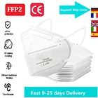 1-100 шт. многоразовые FFP2 маска ffp2mask Европейским сертификатом соответствия, mascarillas защитные маски 5-Слои фильтр против пыли для взрослых и детей маска для лица