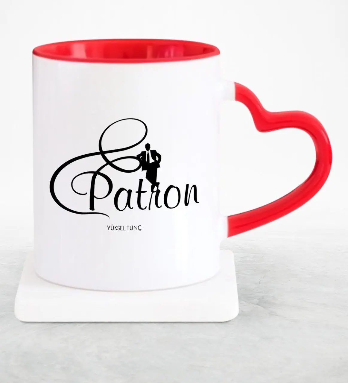 

Персонализированные профессиональные босс красная чашка в форме сердца чашка-2