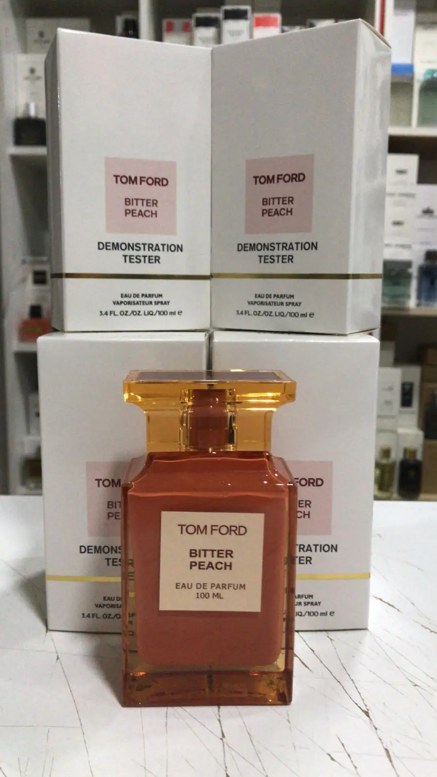 

New Brand Ford Bitter Peache Eau Parfum Tester 100 ml Bottle Glass
