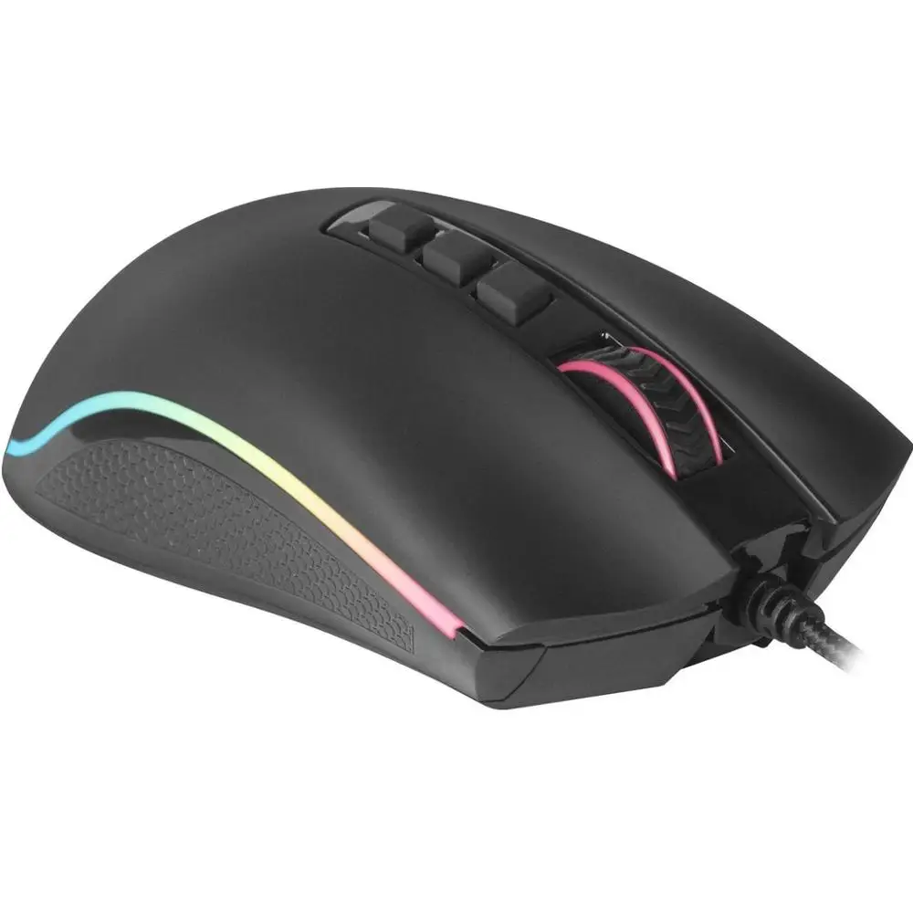 Мышь Redragon проводная игровая Cobra fps RGB 9 кнопок оптическая 24000 dpi Defender | Компьютеры и