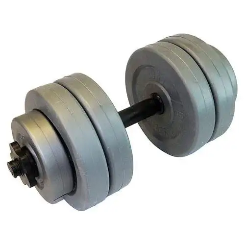 Гантель сборная винил 10 кг. (замок гайка)|Гантели| |