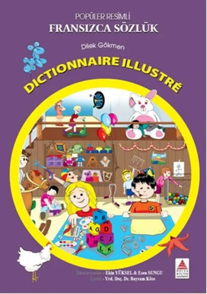 Популярный Иллюстрированный французский словаря Wish gёkmen Delta Culture Publishing House