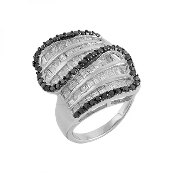 

Серебряное 925 пробы кольцо с цирконием